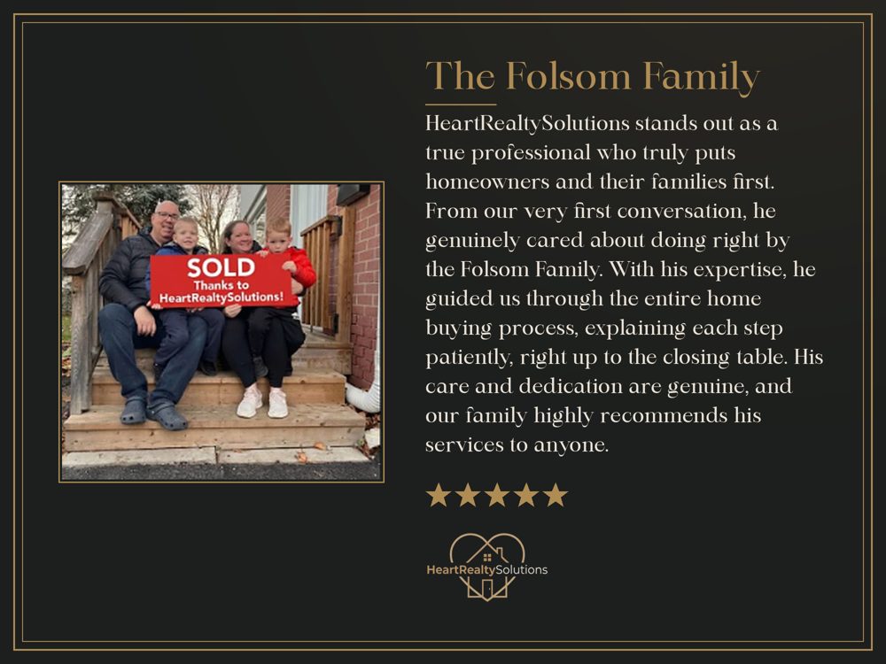 Testimonial from the Folsom Family